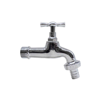 CANILLA 1/2″ SALIDA 3/4″ METALICA CROMADA LH-368