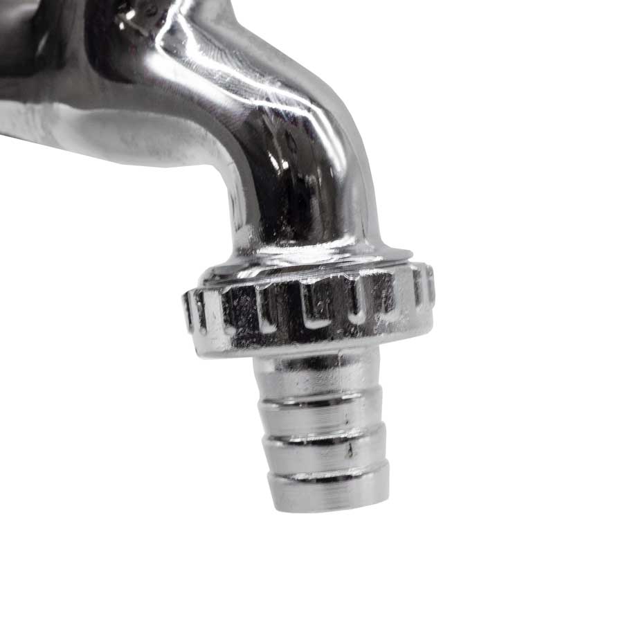 CANILLA 1/2″ SALIDA 3/4″ METALICA CROMADA LH-368