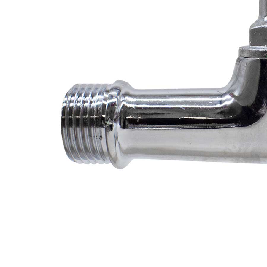 CANILLA 1/2″ SALIDA 3/4″ METALICA CROMADA LH-368
