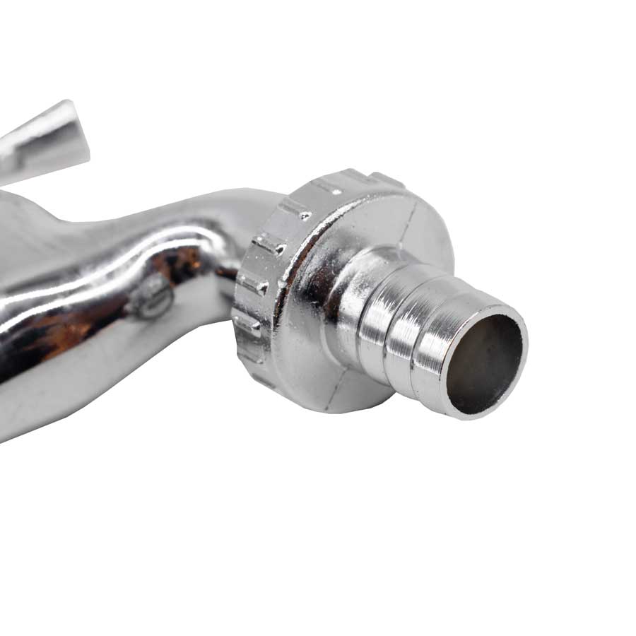 CANILLA 1/2″ SALIDA 3/4″ METALICA CROMADA LH-368