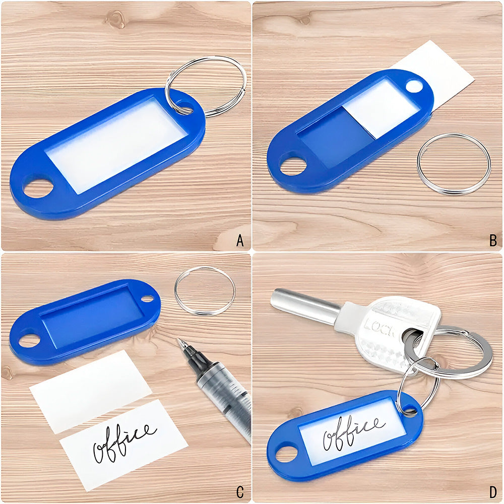 LLAVERO IDENTIFICATORIO X12PZ. EN BOLSA LH-556