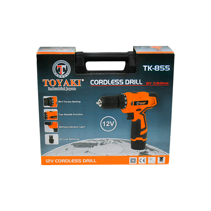 TALADRO A BATERIA 12V TOYAKI TK-855