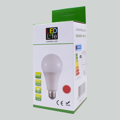 LAMPARA LED 12W T/BOMBITA LUZ FRIA LED LIFE LH1806