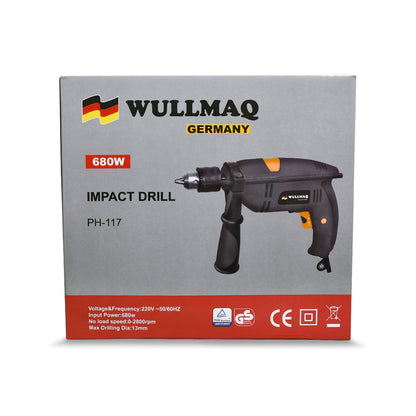 TALADRO 13MM 680W WULLMAQ PH117