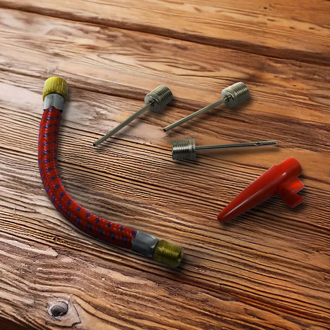 PINCHO PARA PELOTA Y ADAPTADOR 5PZ LH-72