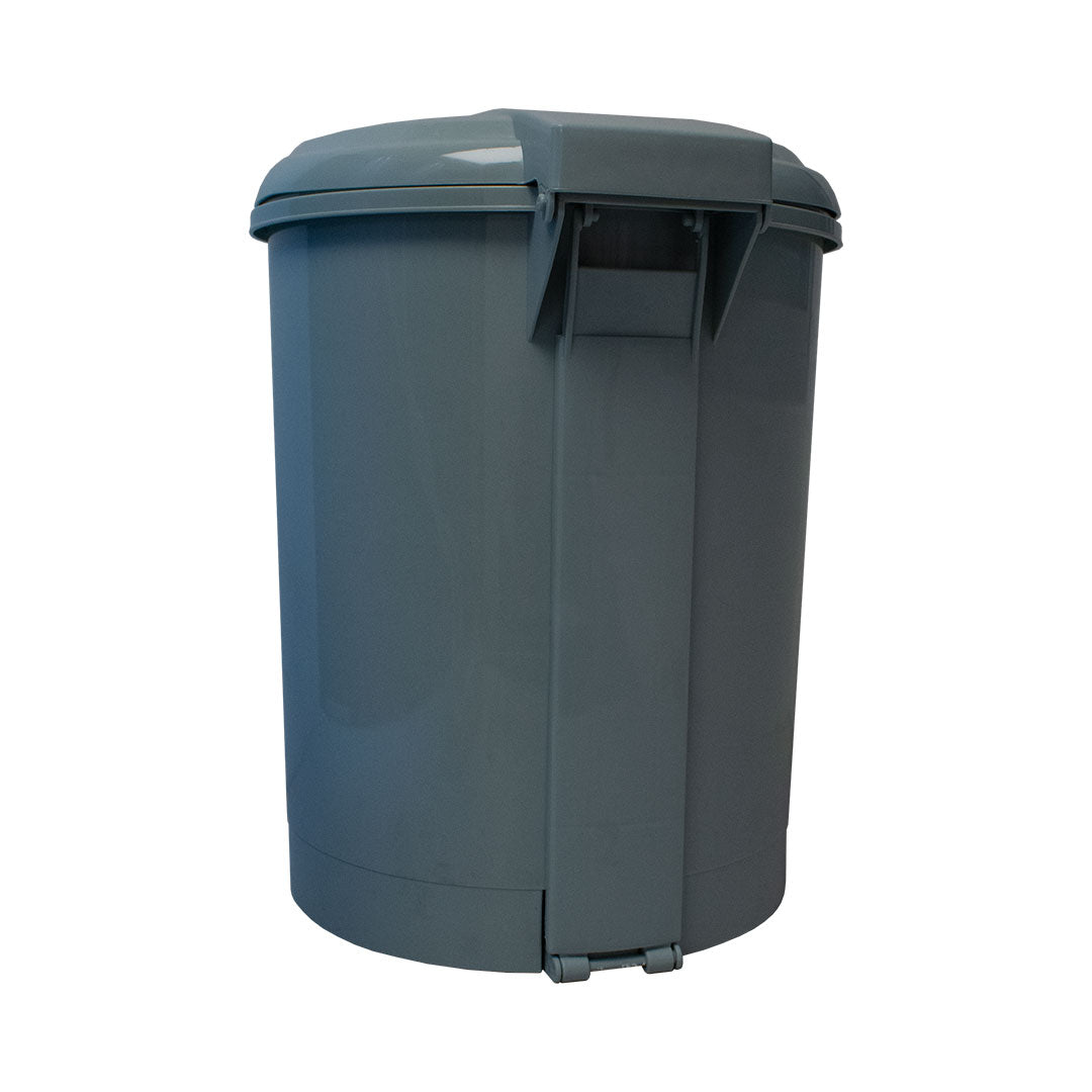 CESTO BASURA C/PEDAL PLAST COLORES SURTID GM-EC065