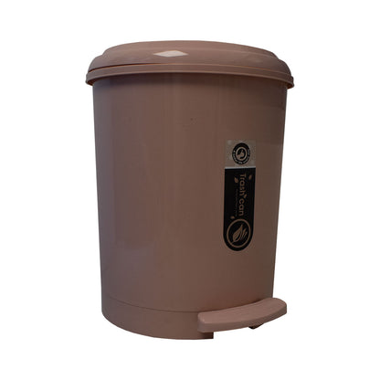 CESTO BASURA C/PEDAL PLAST COLORES SURTID GM-EC065