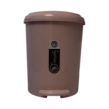 CESTO BASURA C/PEDAL PLAST COLORES SURTID GM-EC065
