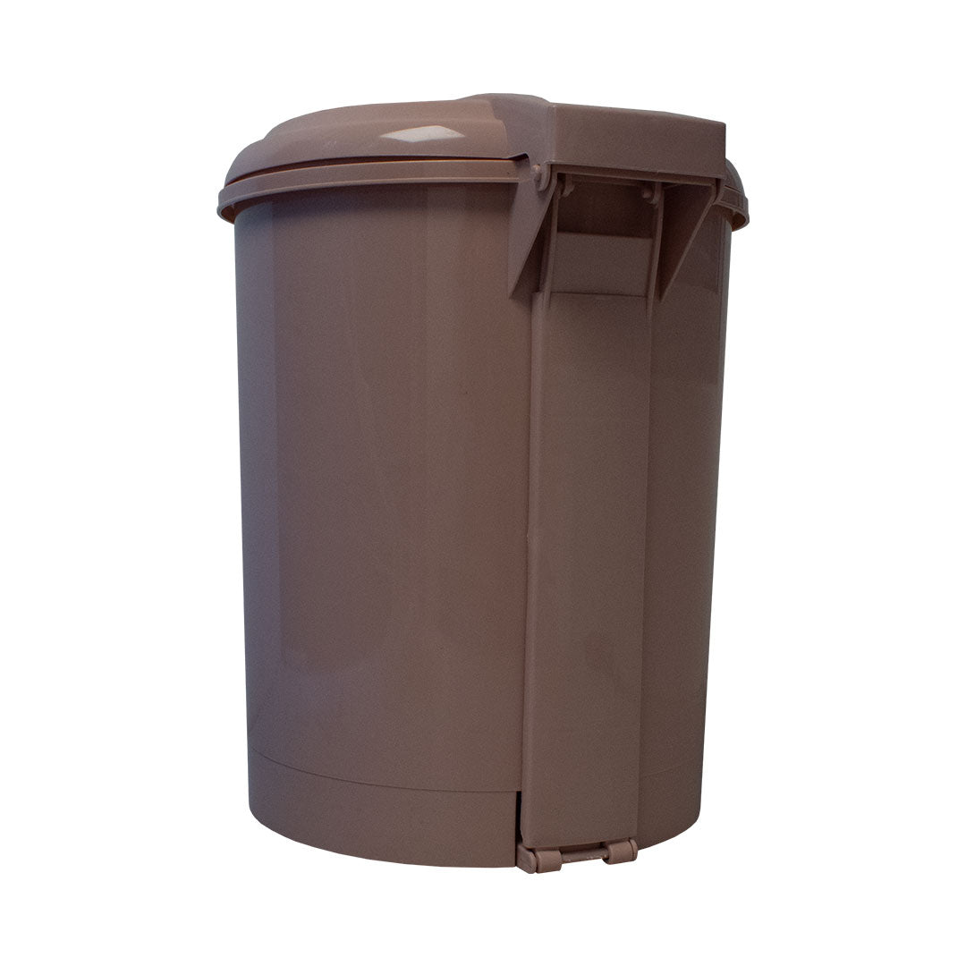 CESTO BASURA C/PEDAL PLAST COLORES SURTID GM-EC065