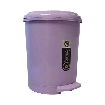 CESTO BASURA C/PEDAL PLAST COLORES SURTID GM-EC065