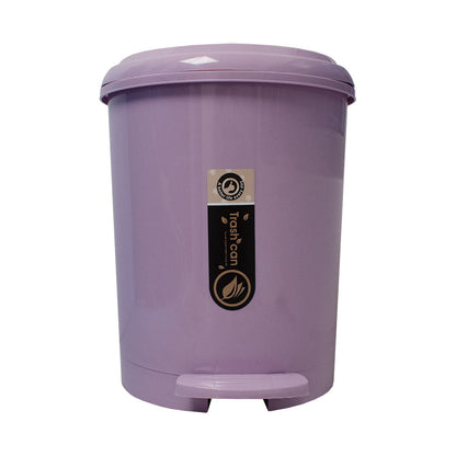 CESTO BASURA C/PEDAL PLAST COLORES SURTID GM-EC065