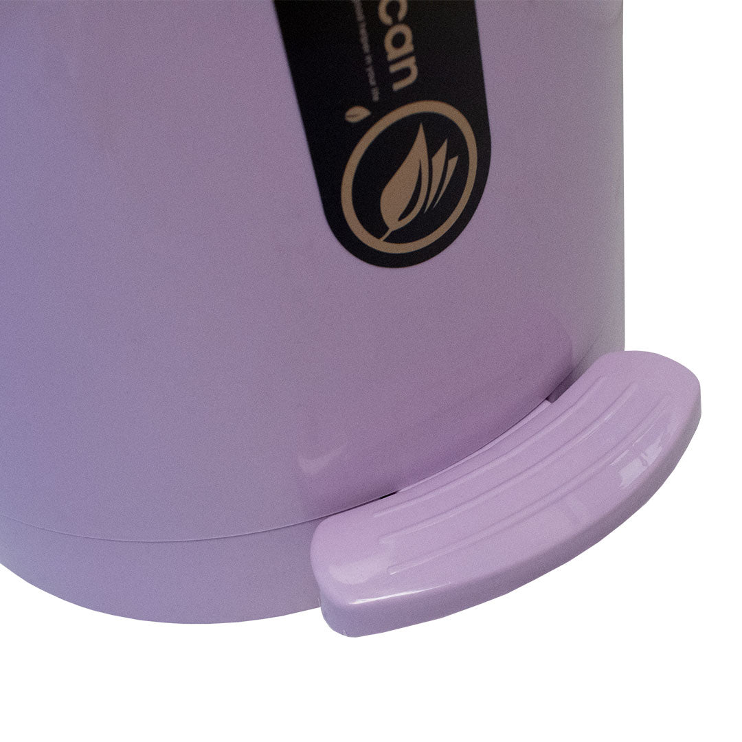 CESTO BASURA C/PEDAL PLAST COLORES SURTID GM-EC065