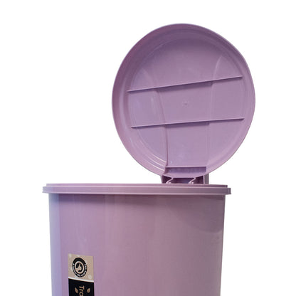 CESTO BASURA C/PEDAL PLAST COLORES SURTID GM-EC065