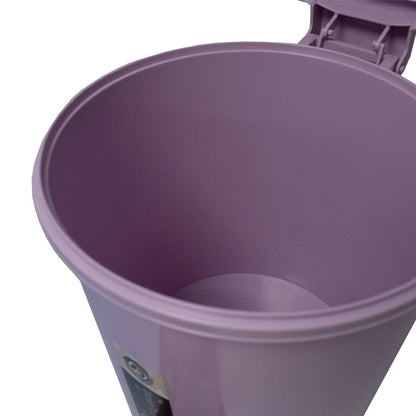 CESTO BASURA C/PEDAL PLAST COLORES SURTID GM-EC065