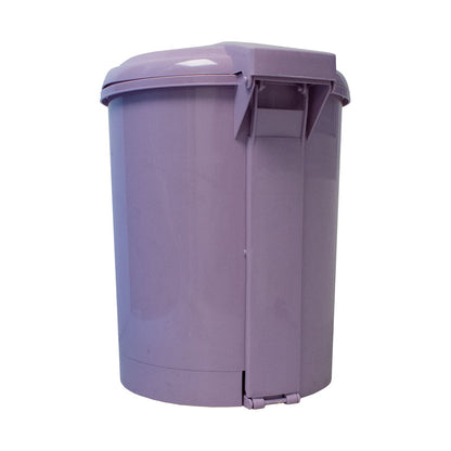 CESTO BASURA C/PEDAL PLAST COLORES SURTID GM-EC065