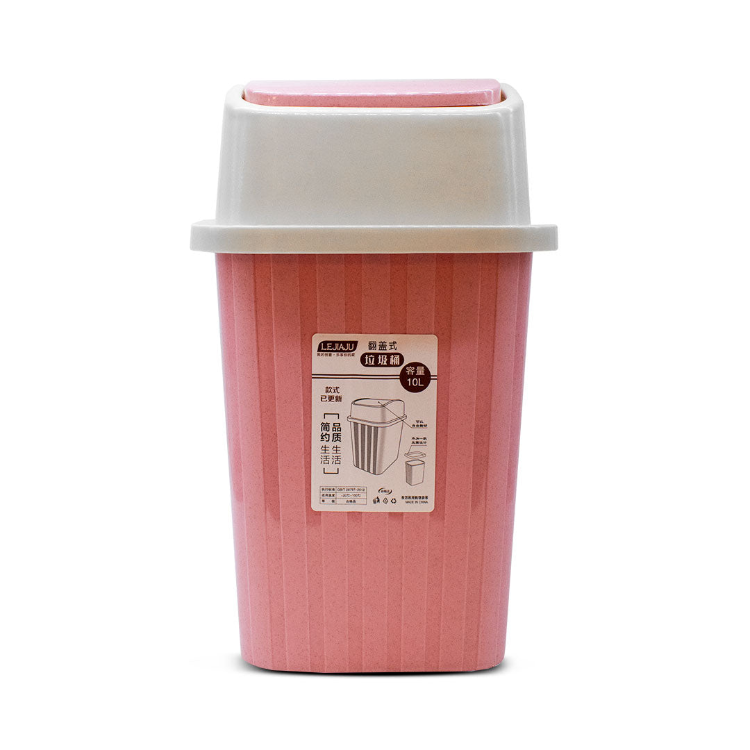 CESTO BASURA C/TAPA PLAST COL SURTID XJ/1961 0933
