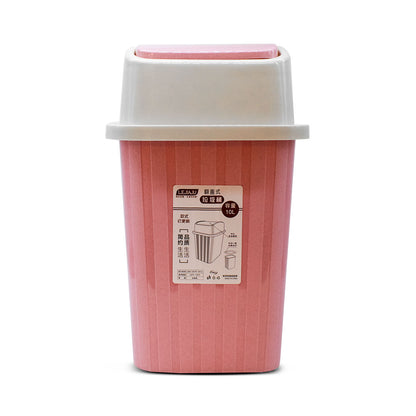 CESTO BASURA C/TAPA PLAST COL SURTID XJ/1961 0933