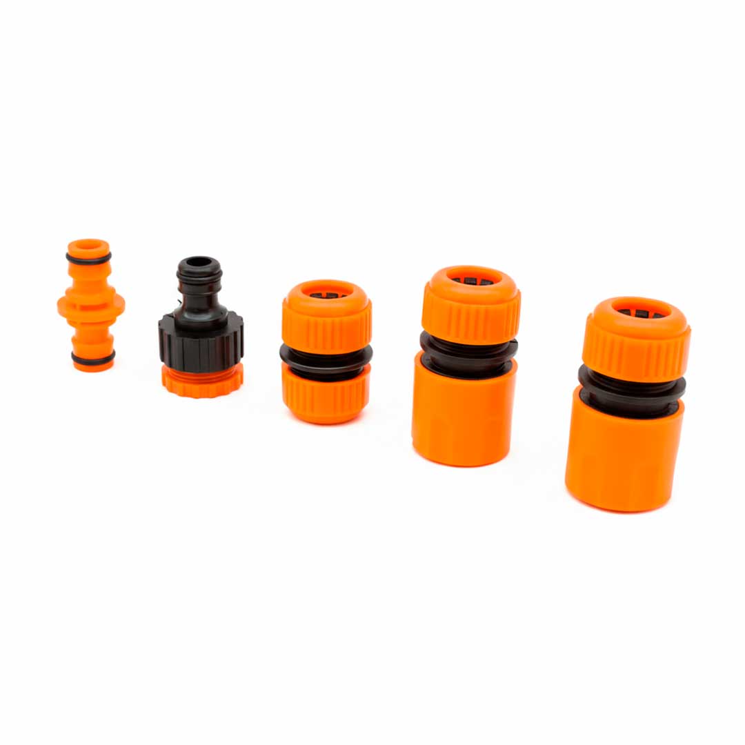 ACOPLE RAPIDO 5PZ PLAST P/MANGUERA DE RIEGO LH206