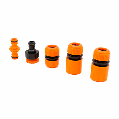 ACOPLE RAPIDO 5PZ PLAST P/MANGUERA DE RIEGO LH206