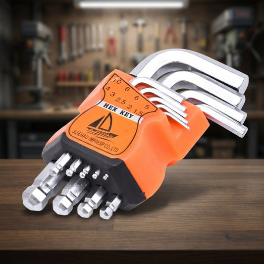 LLAVE ALLEN 9 PZ CORTA EN BLISTERS LH-534