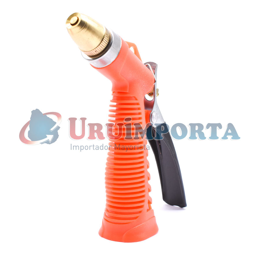 PISTOLA PARA RIEGO 3PZ DE GOMA/METAL LH-214