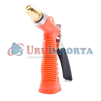 PISTOLA PARA RIEGO 3PZ DE GOMA/METAL LH-214