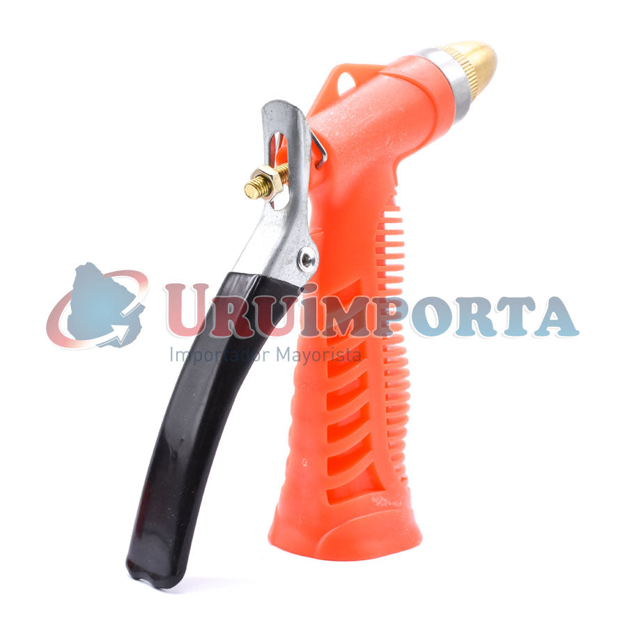 PISTOLA PARA RIEGO 3PZ DE GOMA/METAL LH-214