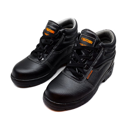 BOTA DE CUERO NEGRO LH-1422