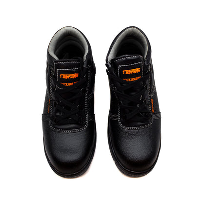 BOTA DE CUERO NEGRO LH-1422