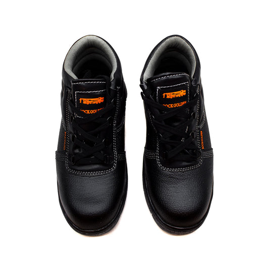 BOTA DE CUERO NEGRO LH-1422