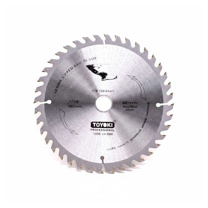 DISCO CORTE MADERA 7 1/4″ 40D TOYOKI LH-986