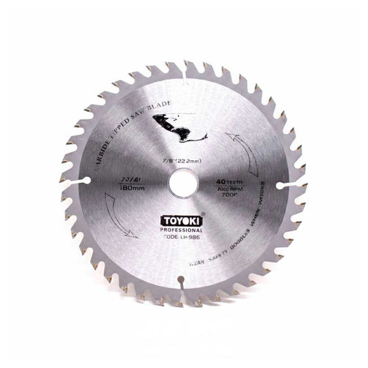 DISCO CORTE MADERA 7 1/4″ 40D TOYOKI LH-986