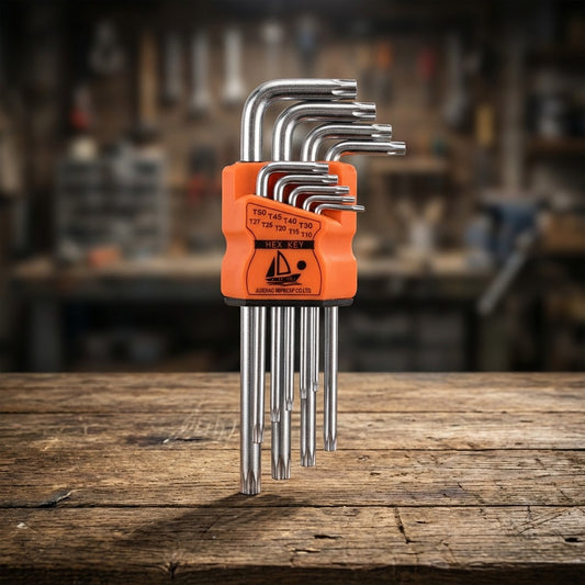 LLAVE TORX 9PZ MEDIANA EN BLISTERS LH-538