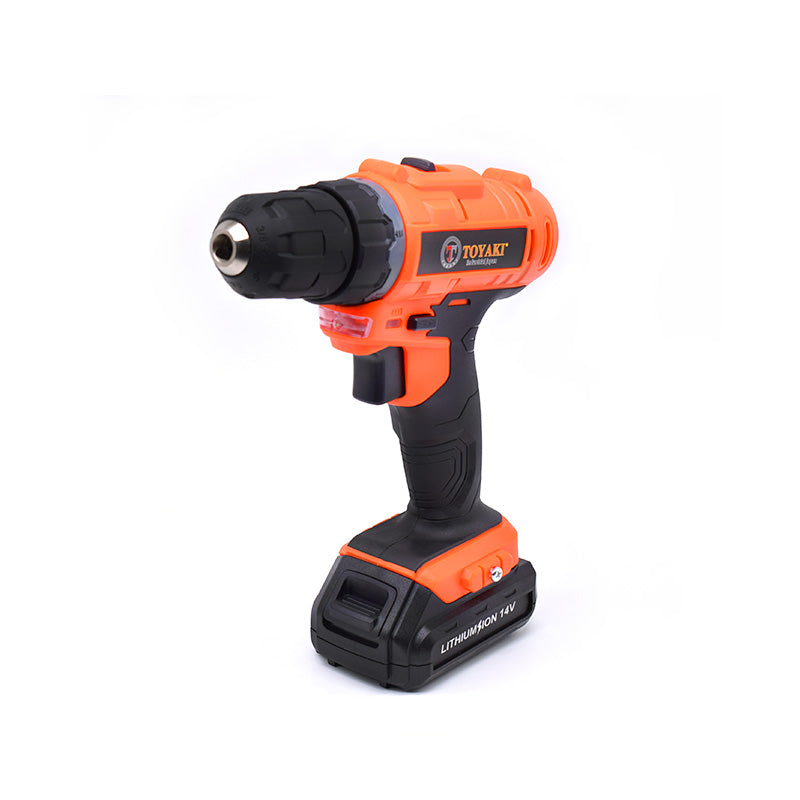 TALADRO A BATERIA 14V 10MM TOYAKI TK-839