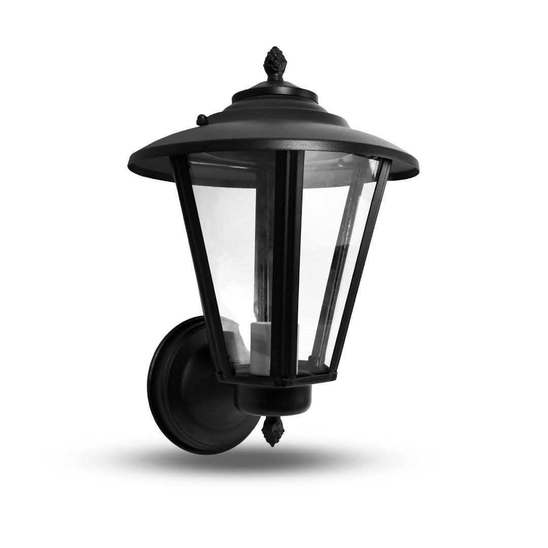 FAROL TIPO COLONIAL METALICO PULIDO LH-2068