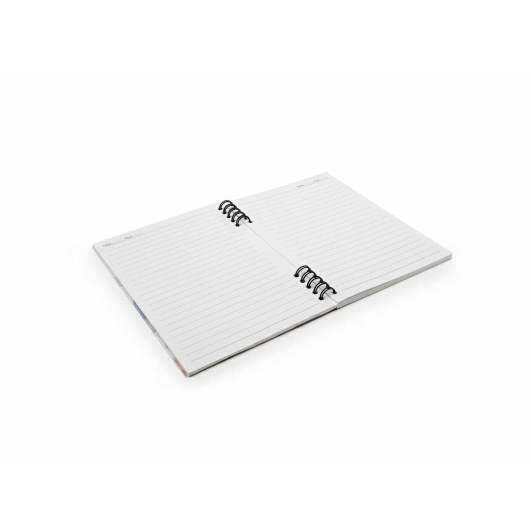 CUADERNO CON ESPIRAL GAT 21X14CM SH-P5003