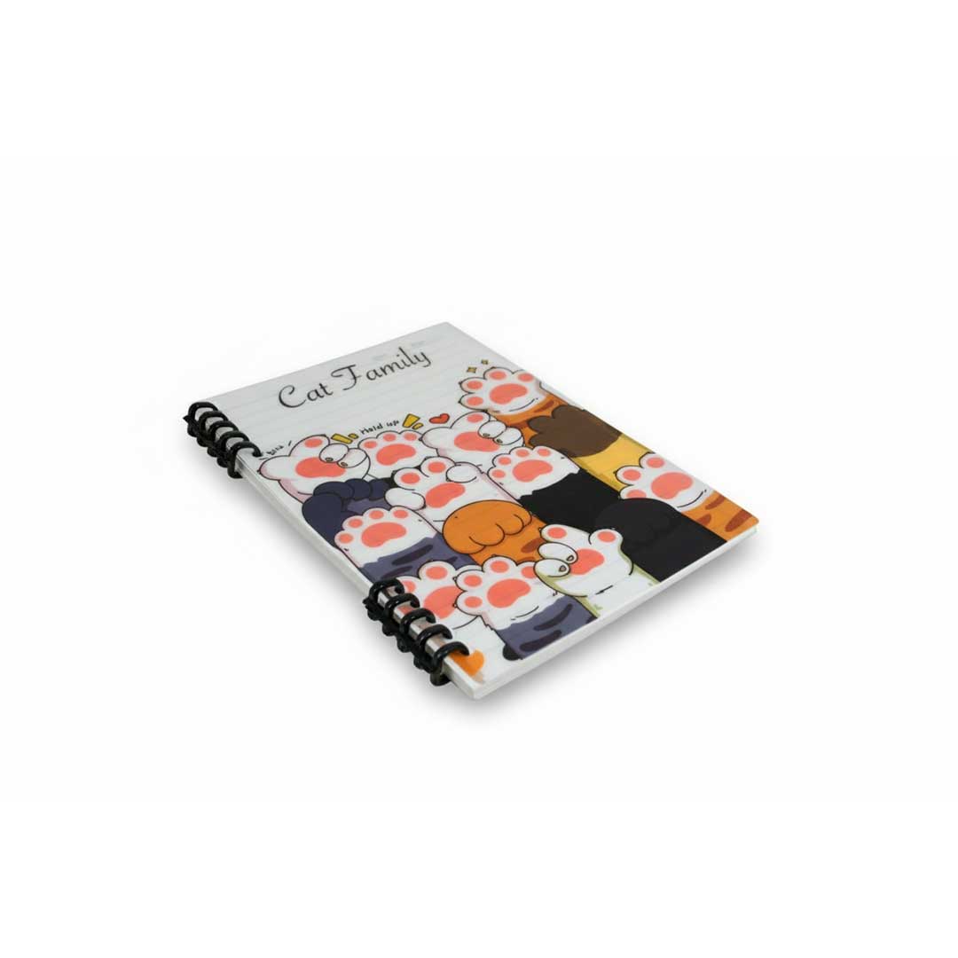 CUADERNO CON ESPIRAL GAT 21X14CM SH-P5003