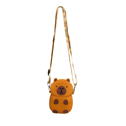 CARTERA DE SILICON FORMA DE OSO LQ-20