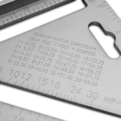 ESCUADRA REGLA 7″ ALUMINIO TRIANGULAR UYUS ECT007