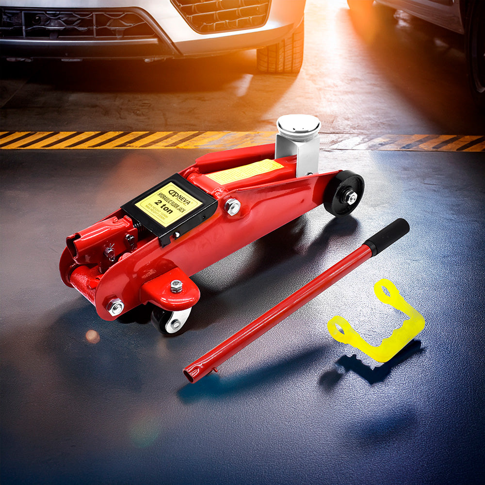 GATO DE CARRO 2 TON. C/VALIJA PLASTICA LH-3050