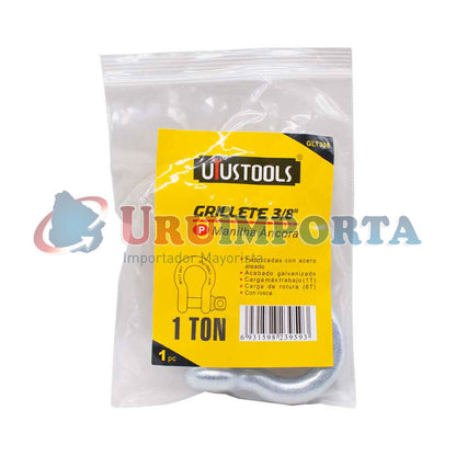 GRILLETE 3/8″ METALICO RESISTE 1 TONELA UYU GLT308