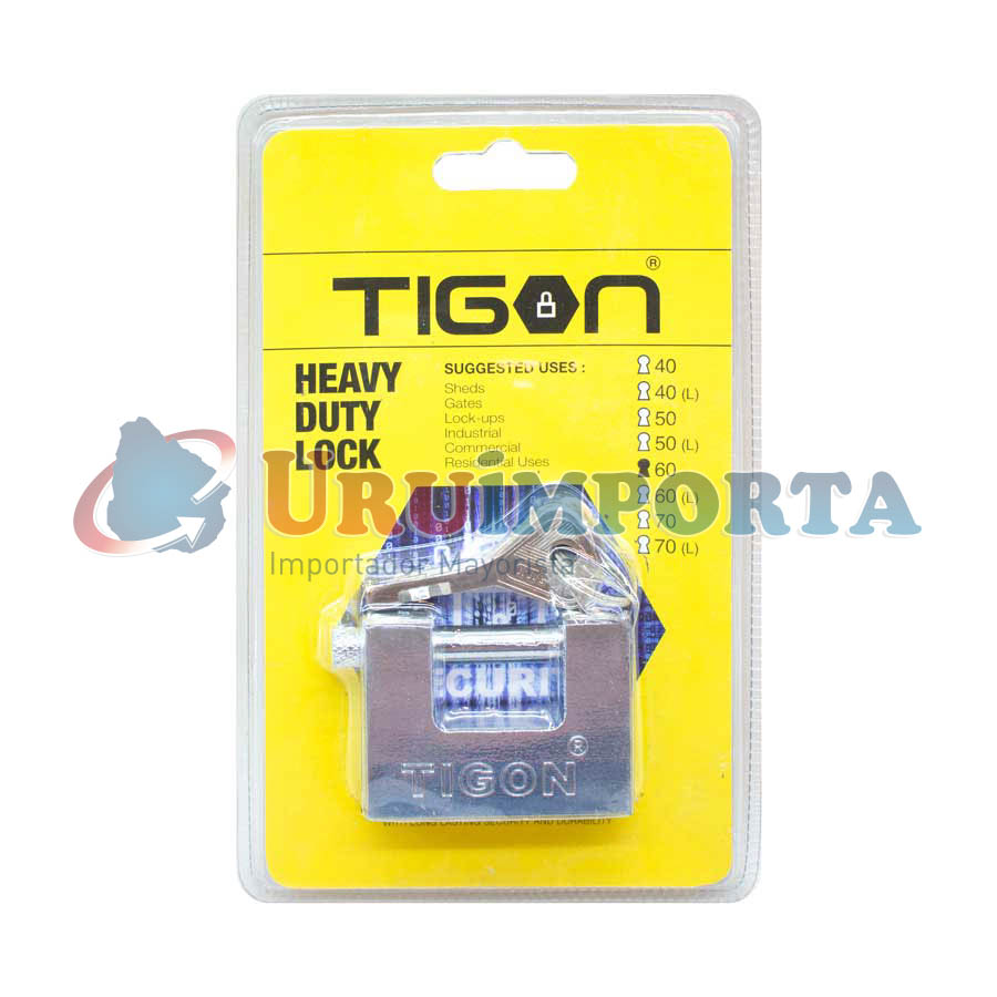 CANDADO TIGON TIPO PERNO 60MM LH-326