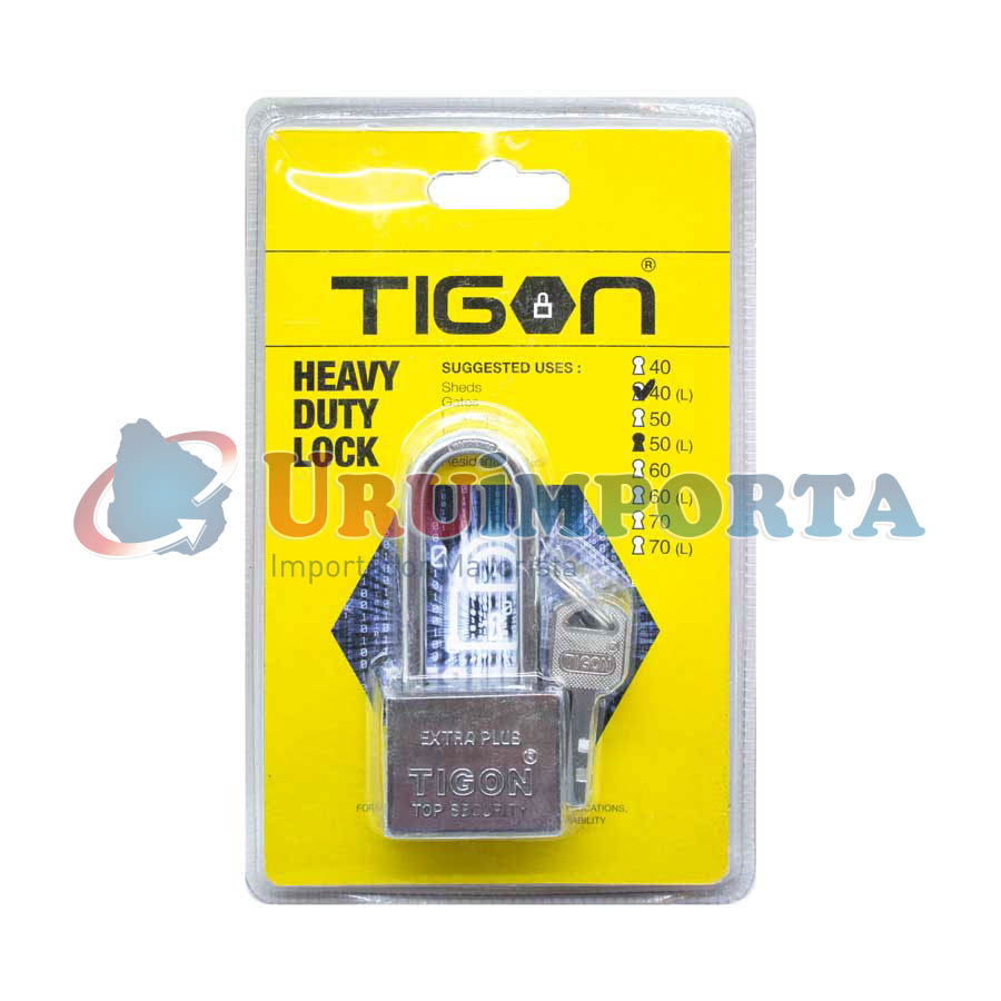 CANDADO TIGON ARO LARGO 40MM LH-331