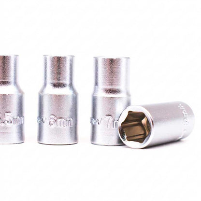 JUEGO DE DADO Y PUNTA 1/2-1/4” 108P MAKAWA TW-108P