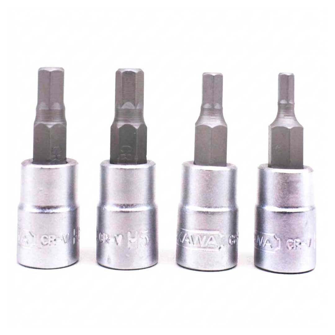JUEGO DE DADO Y PUNTA 1/2-1/4” 108P MAKAWA TW-108P