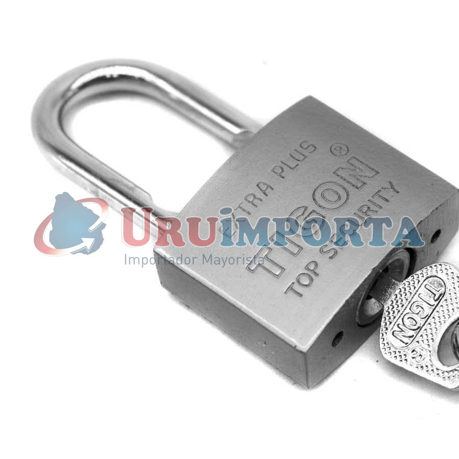CANDADO TIGON TIPO PLATEADO 30MM LH-333
