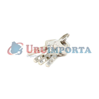 CANDADO TIGON TIPO PLATEADO 30MM LH-333