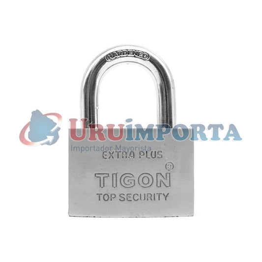 CANDADO TIGON TIPO PLATEADO 60MM LH-336