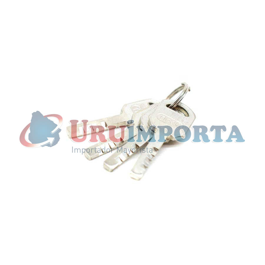 CANDADO TIGON TIPO PLATEADO 60MM LH-336