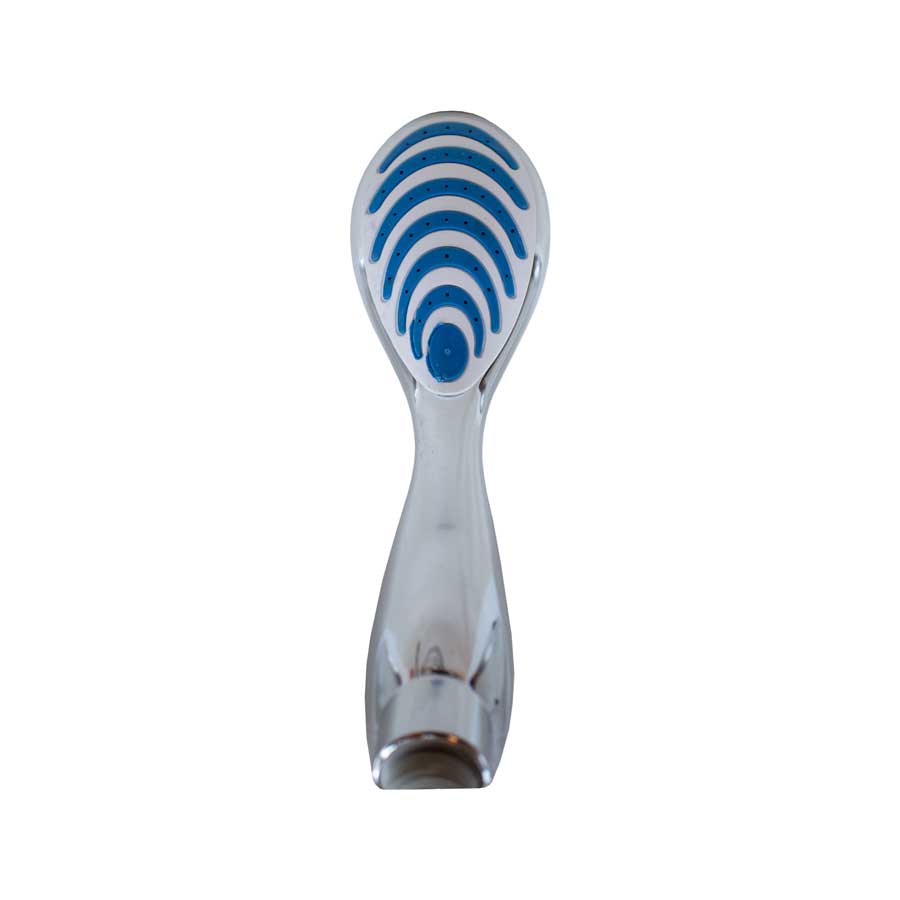 DUCHA OVAL CON RAYAS AZULES 1.5MT EN BOLSA LH-350
